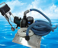LVSSN SMART Robotic Pool Cleaner — Automatic Underwater Debris Suction, Wall & Floor Cleaning