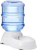 LVSSN SMART Gravity Pet Water Dispenser for Cat and Dog, Easy to Clean, 135.3fl.oz Capacity, Small