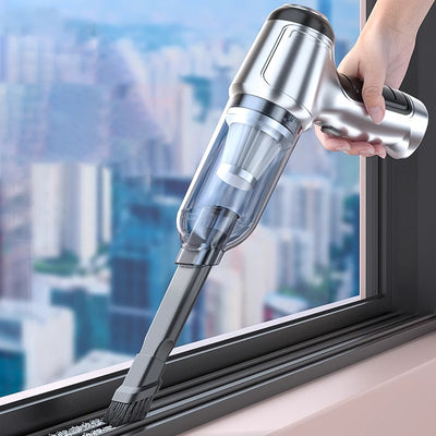 LVSSN SMART Portable Car Vacuum — 2-in-1 Wireless Handheld Vacuum & Blower, High Power