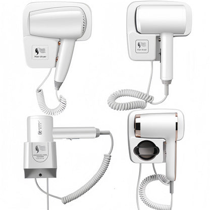 LVSSN SMART Wall-Mounted Hair Dryer — No-Drill Installation, Hotel & Home